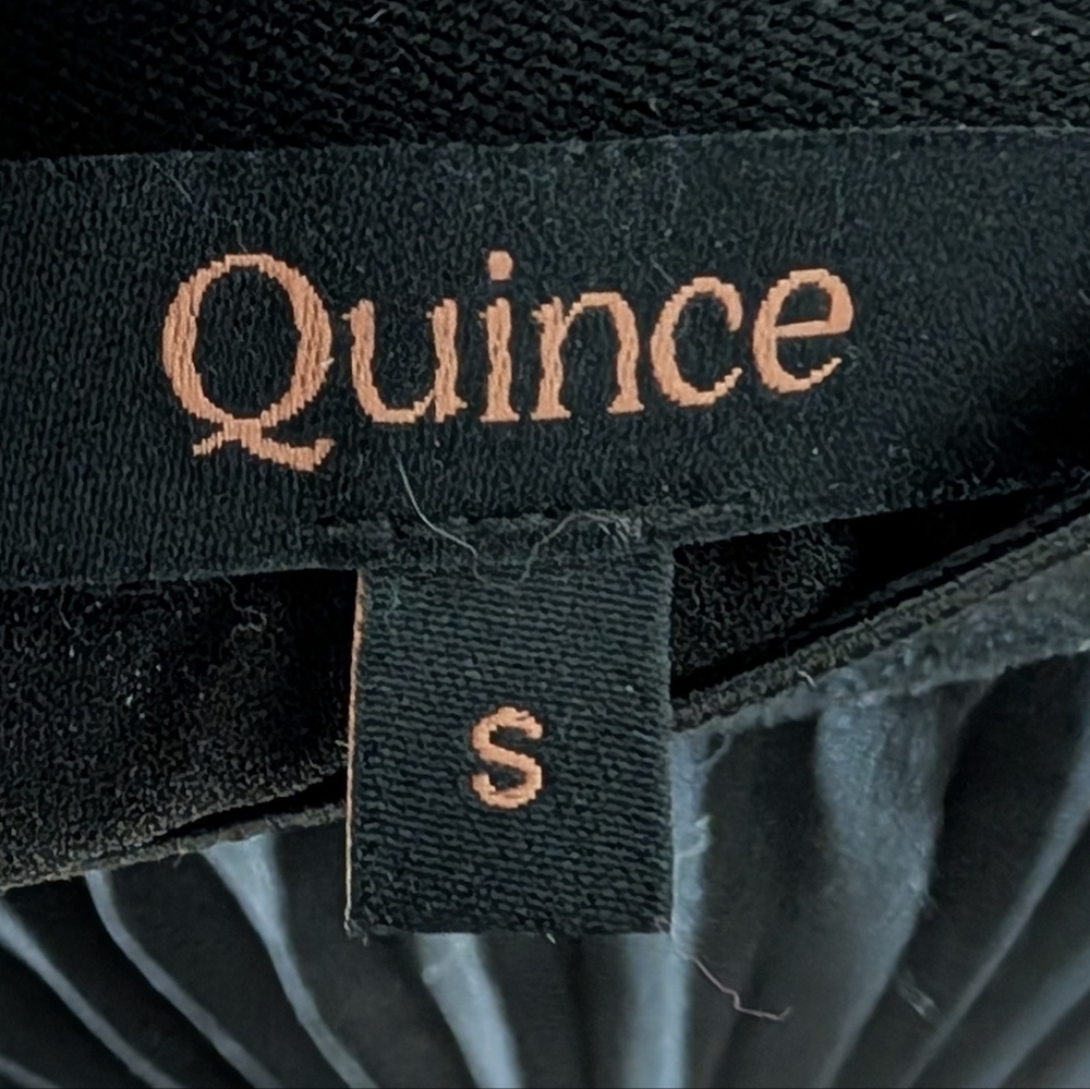 NWOT Quince Pleated Midi Skirt - Picture 2 of 4